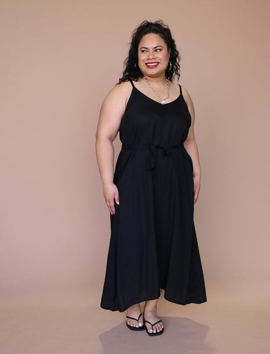 Mimosa Maxi - Black - Isla-Maree