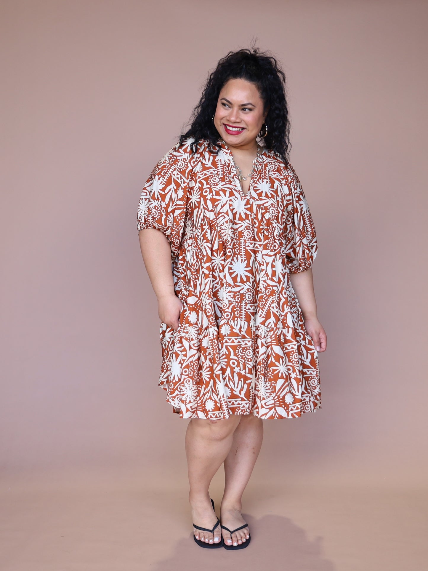 Mamma Mia Dress - Beach Vacay Tan