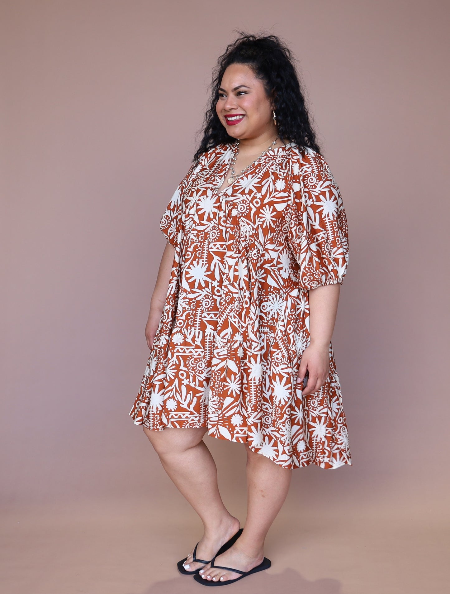 Mamma Mia Dress - Beach Vacay Tan