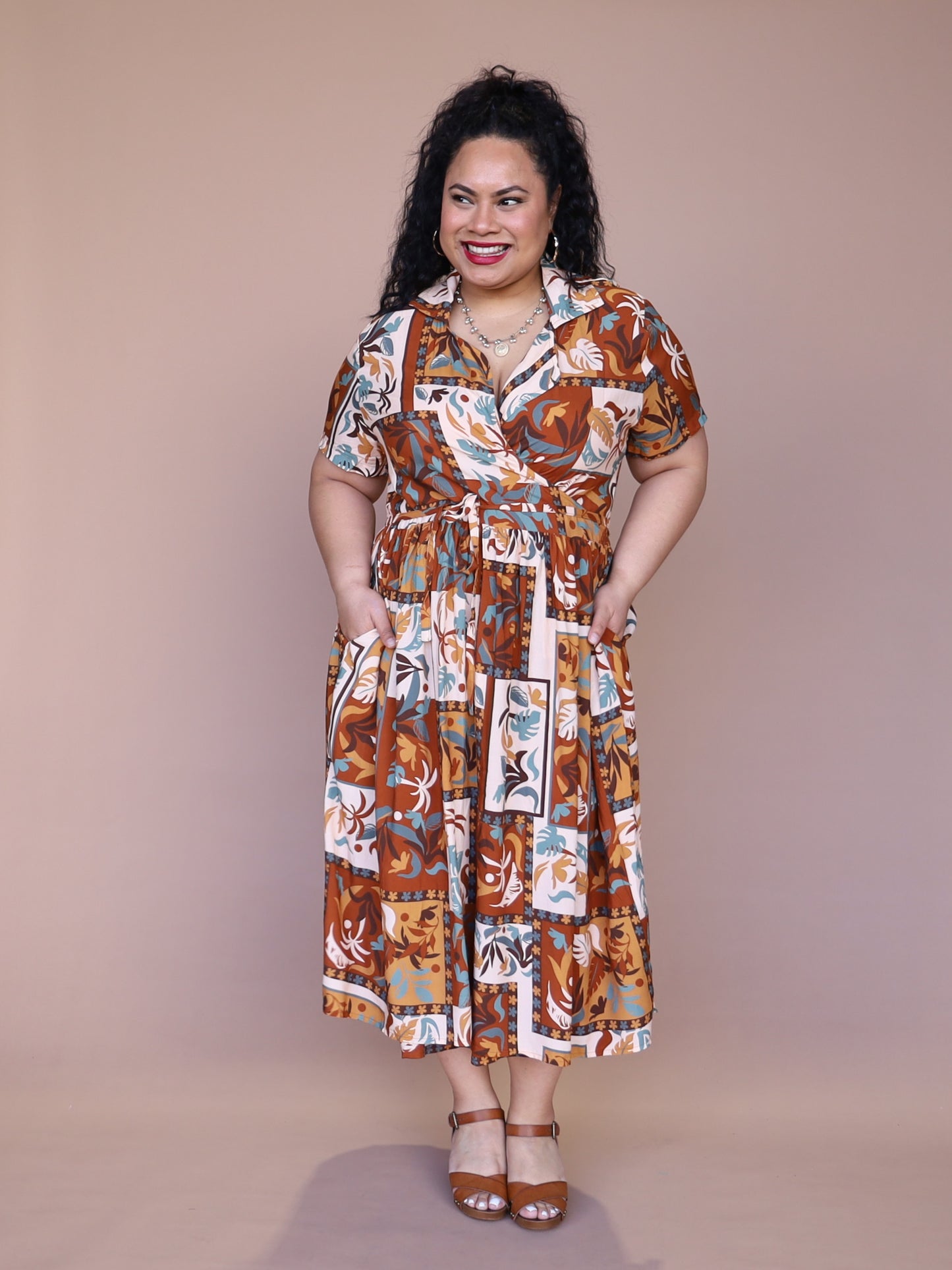 Martha Dress - Tropical Vacay