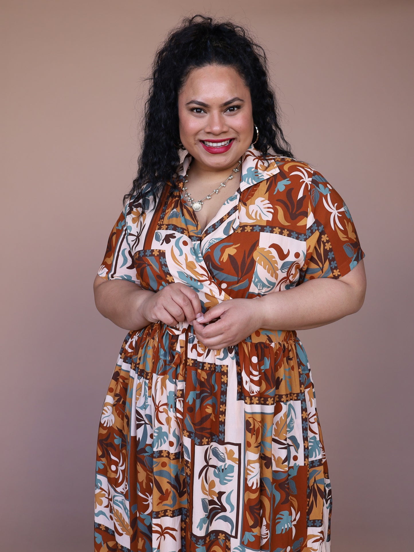 Martha Dress - Tropical Vacay