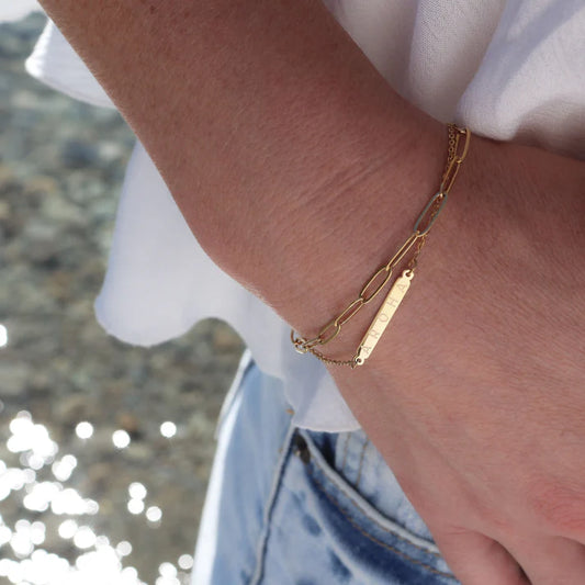 Aroha Double Chain Bracelet - Isla-Maree