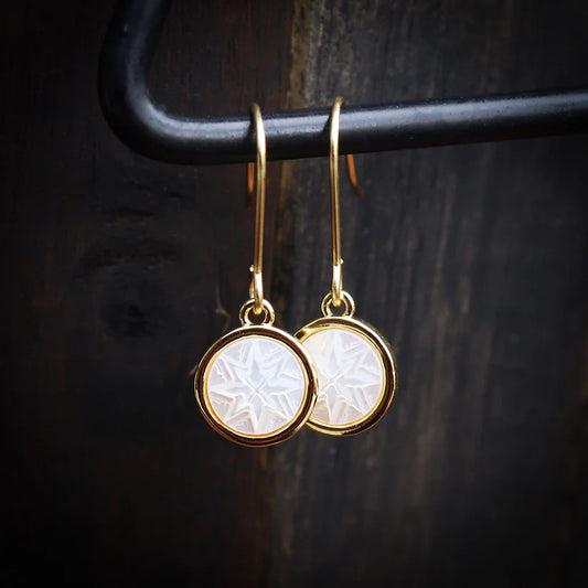 Matariki Whetū Earring - Gold