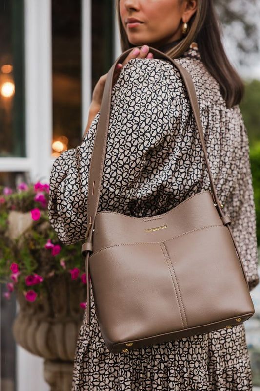Louenhide Samantha Handbag - Mocha