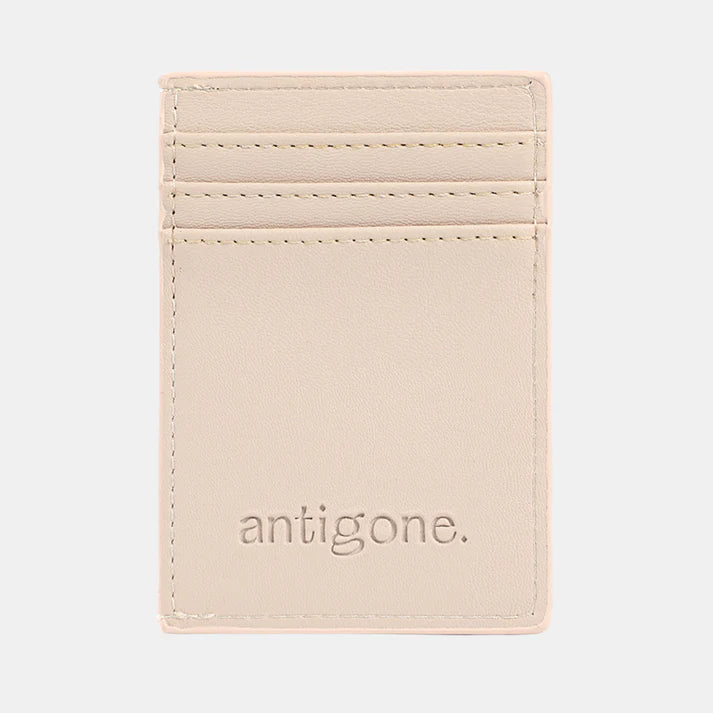 Zoe Card Holder - Beige