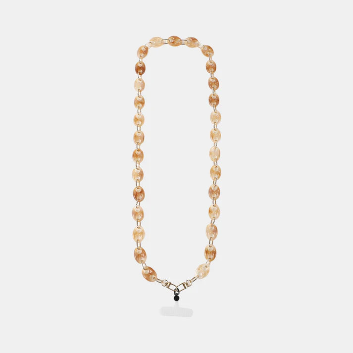 Mary Phone Chain - Light Caramel