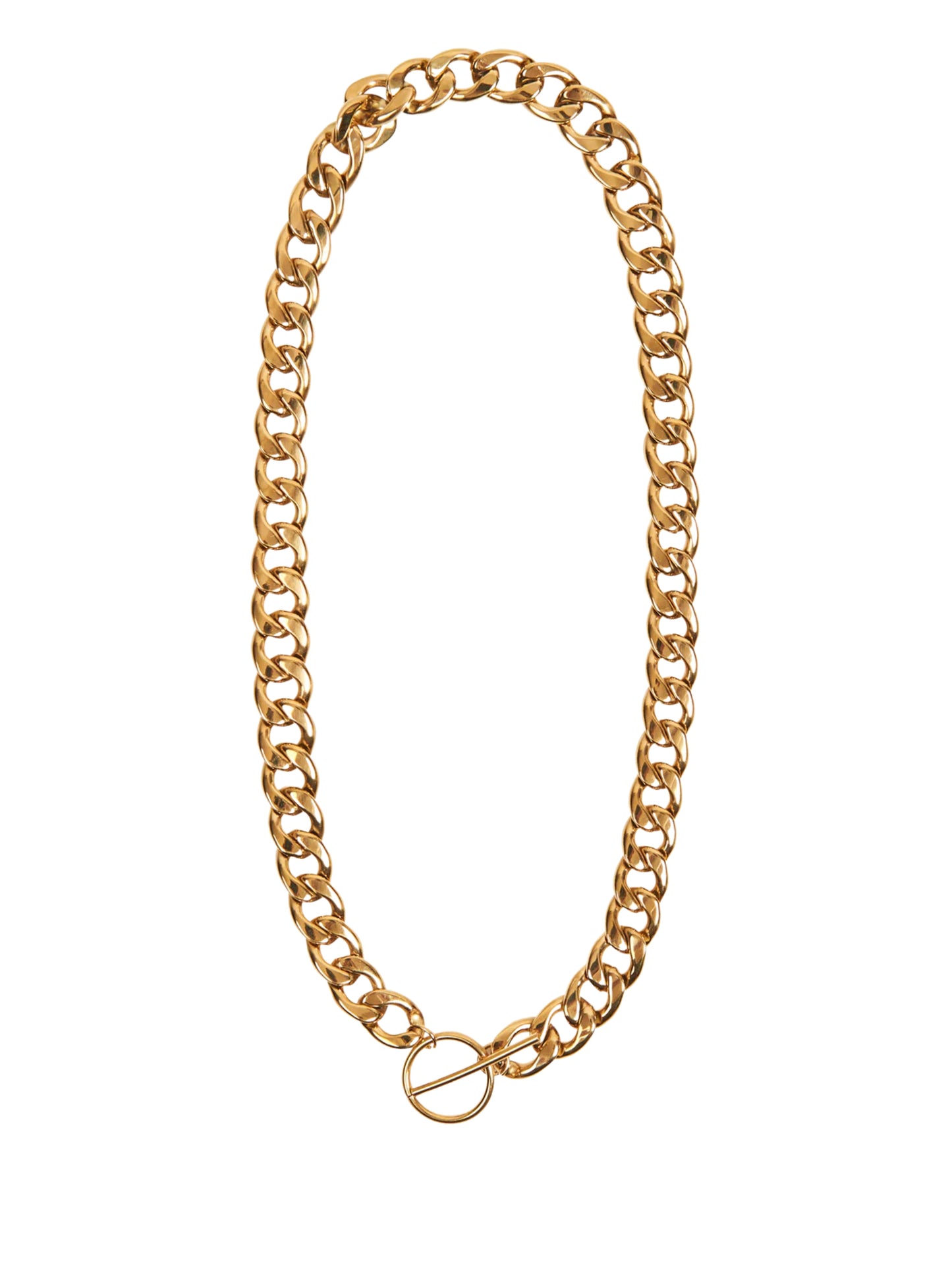 eb&ive Meta Chain Necklace - Gold