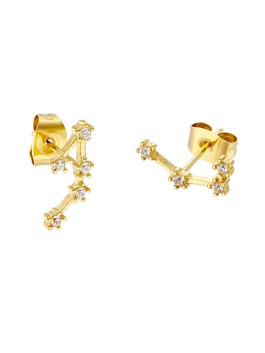 PĀMU Matariki Earrings - Gold