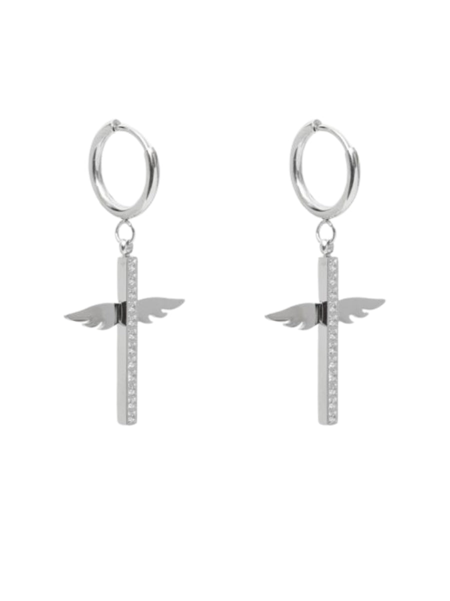 Antler Winged Elegance Earring