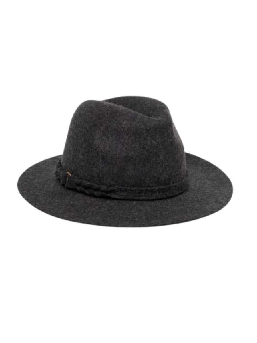 Antler Jackson Fedora - Charcoal
