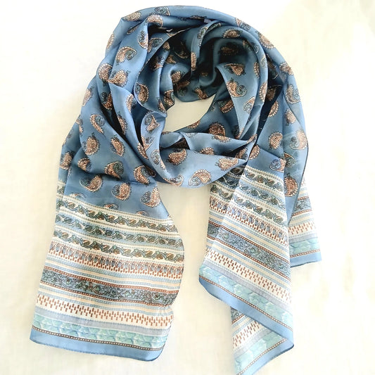 Silk Scarf - Paisley