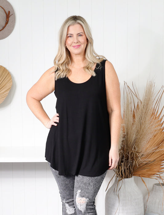 Layering Singlet - Black