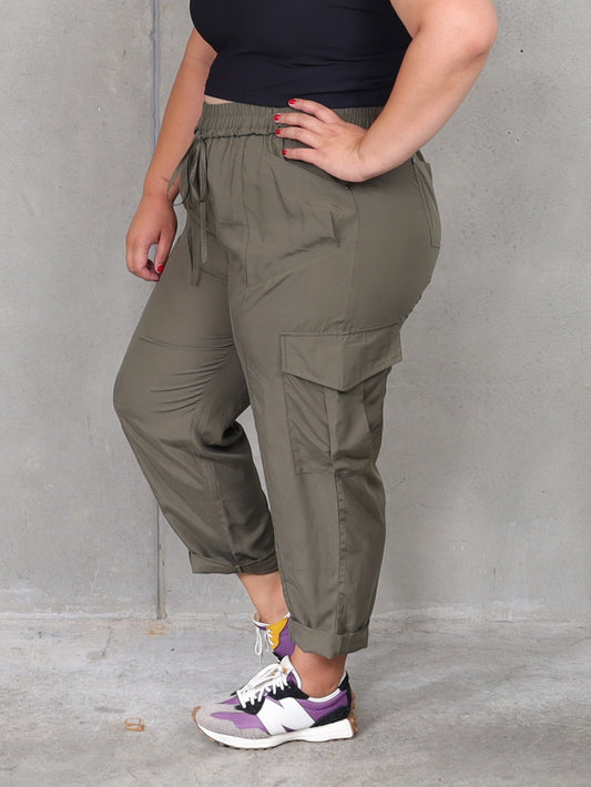 LAVISH Hybrid Cargo Pant - Khaki