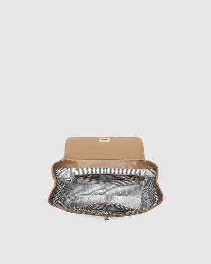 Louenhide Arden Suedette Shoulder Bag - Honey