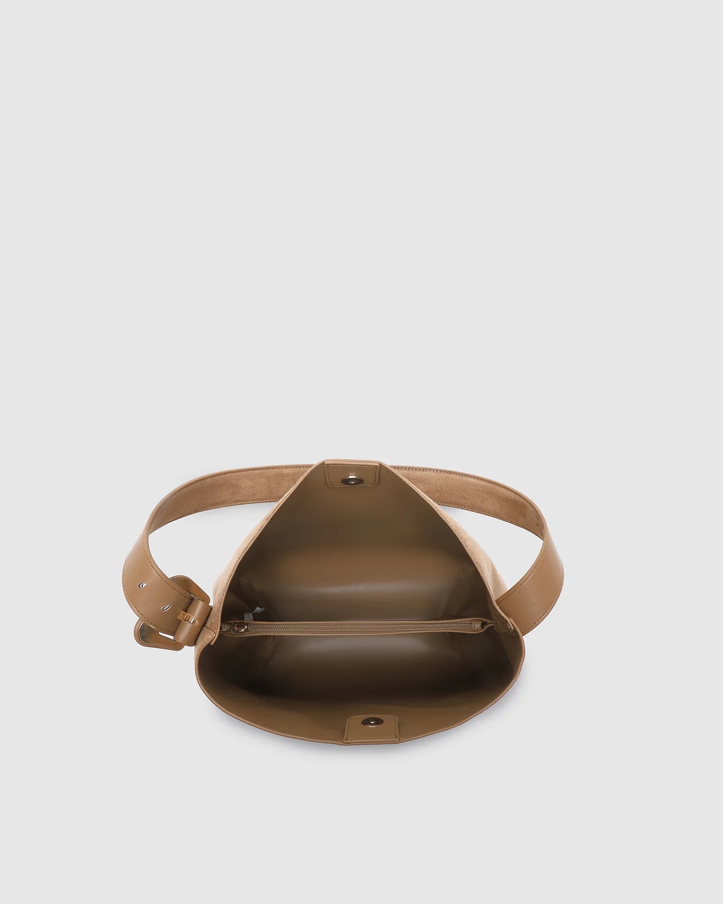 Louenhide Peyton Suedette Shoulder Bag - Honey