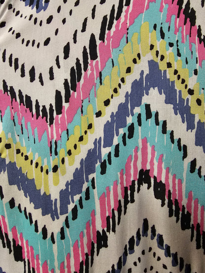 Kindred Kimono - Neon Aztec