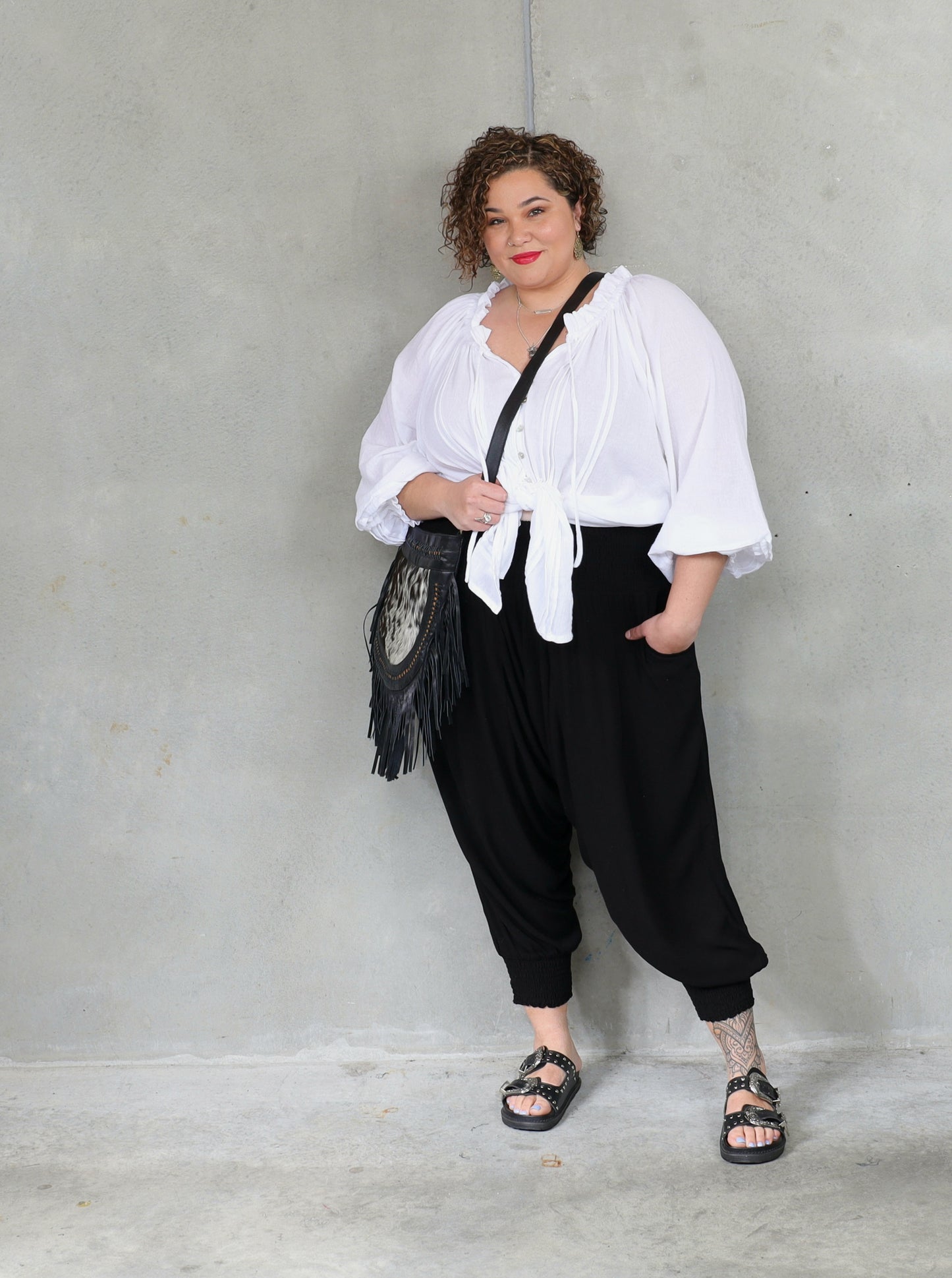 Farrah Blouse - White