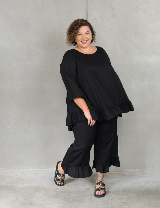 Gigi Top  - Black - Isla-Maree