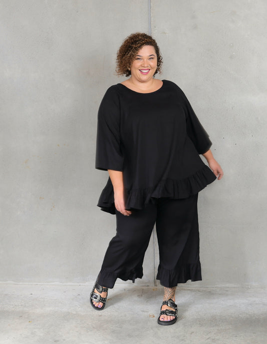 Gigi Top  - Black - Isla-Maree
