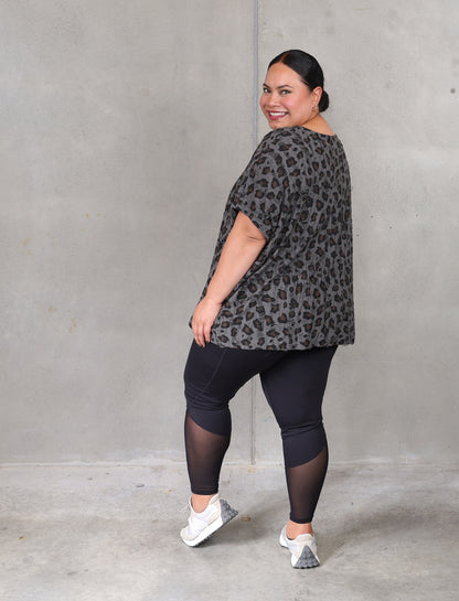 LAVISH - Mesh Tights - Black