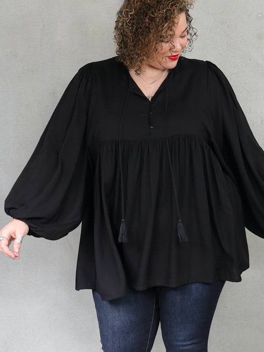 Monet Blouse - Black