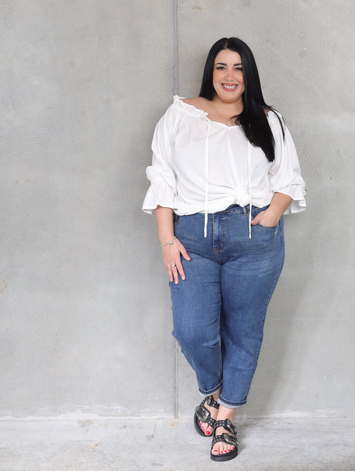 Sophia Blouse - French Vanilla
