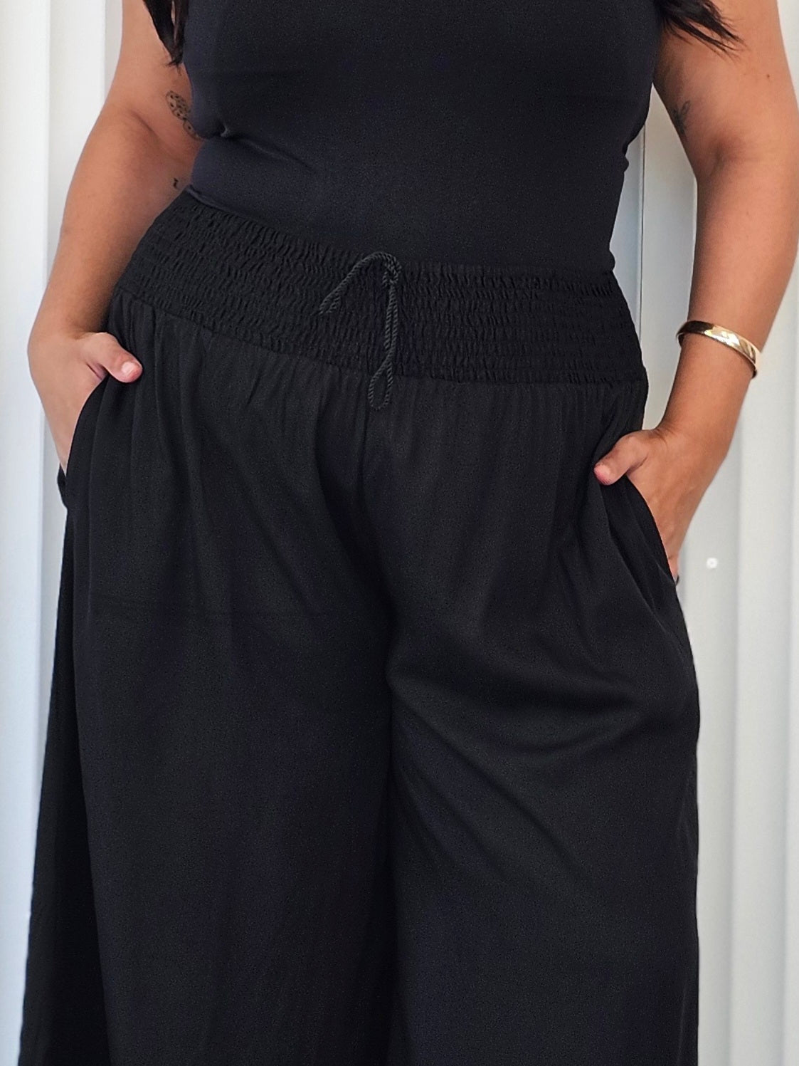 Resort Pant - Black - Isla-Maree