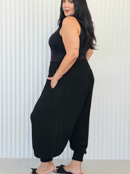 Morocco Pants - Black Crinkle