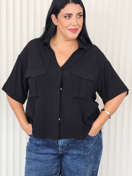 Raffles Shirt - Black