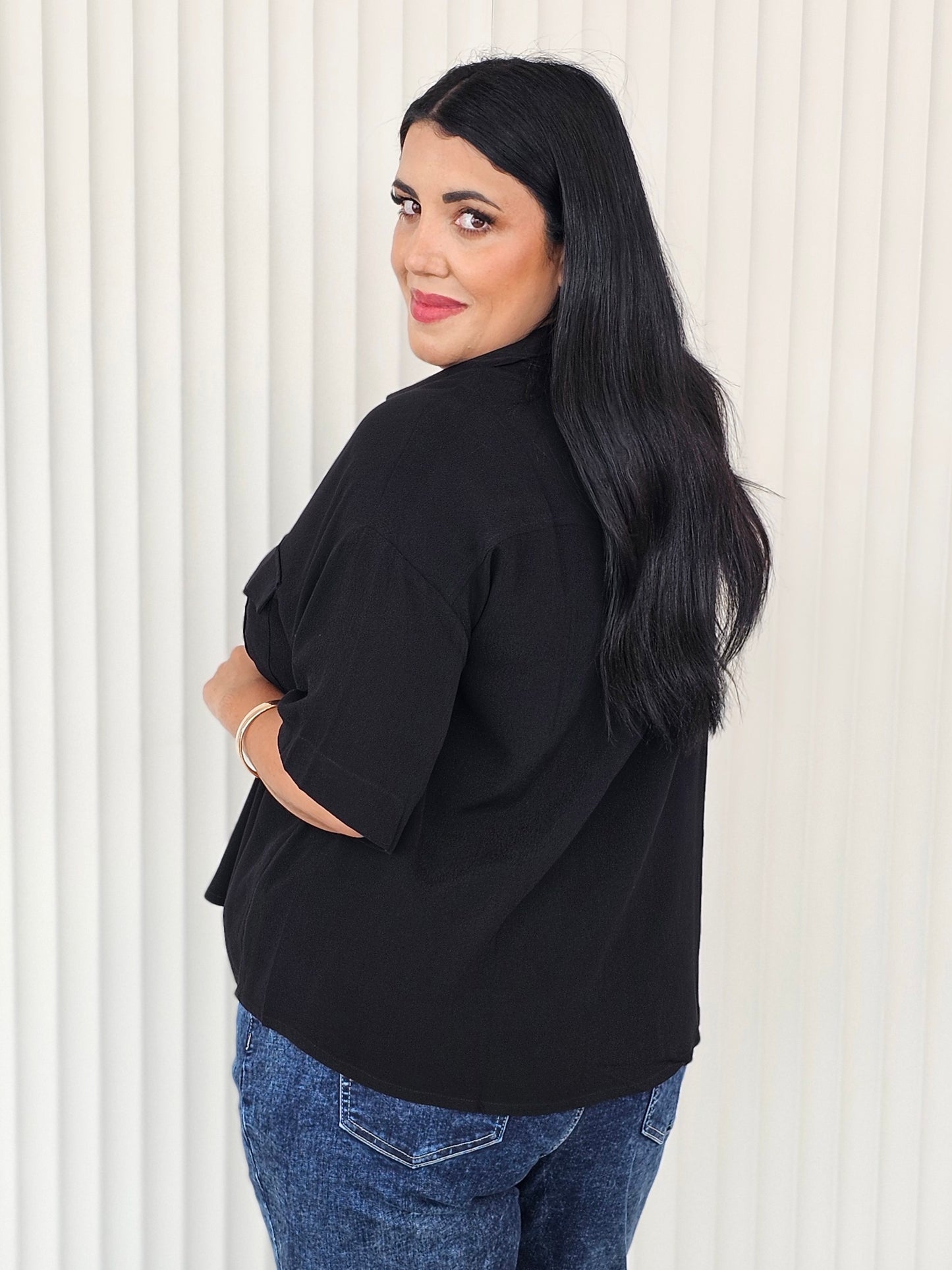 Raffles Shirt - Black