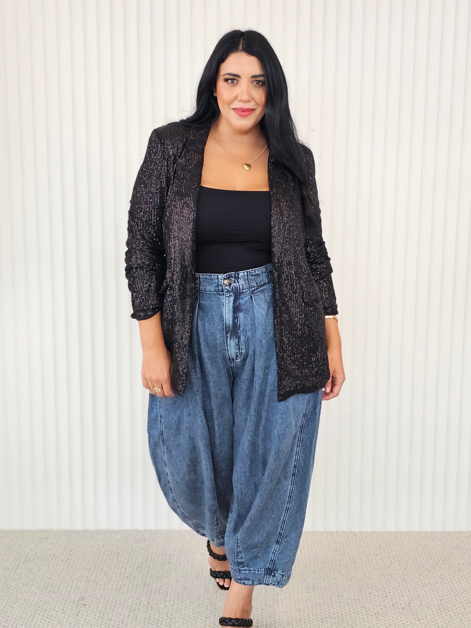 Starman Sequin Blazer - Isla-Maree