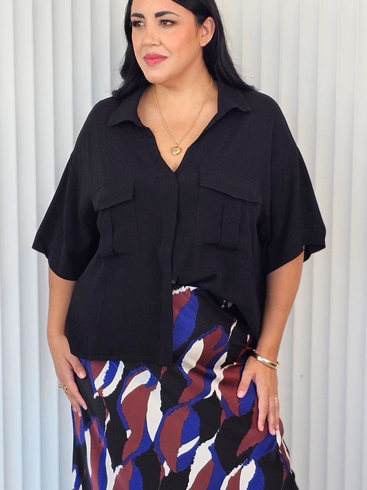 Raffles Shirt - Black