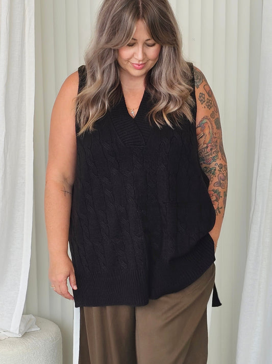 Blake Vest - Black