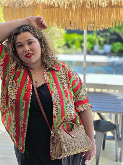 St Tropez Shirt - Luxe Tibetan Tiger