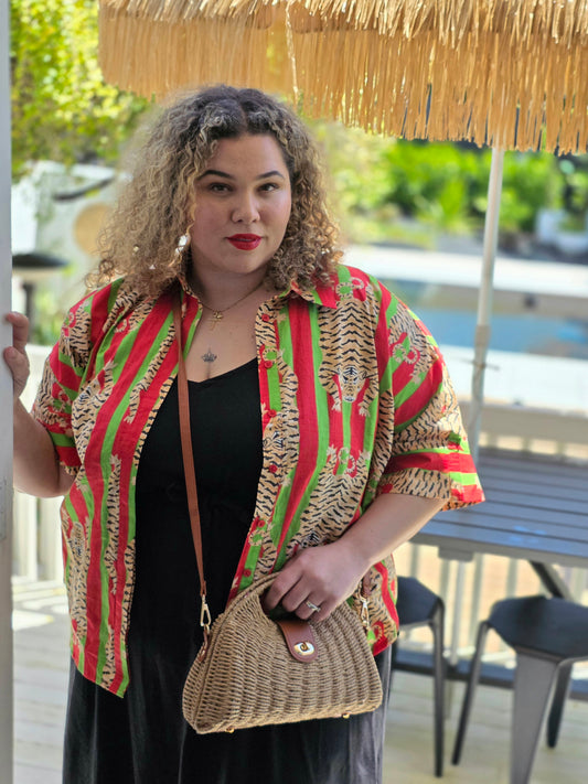 St Tropez Shirt - Luxe Tibetan Tiger