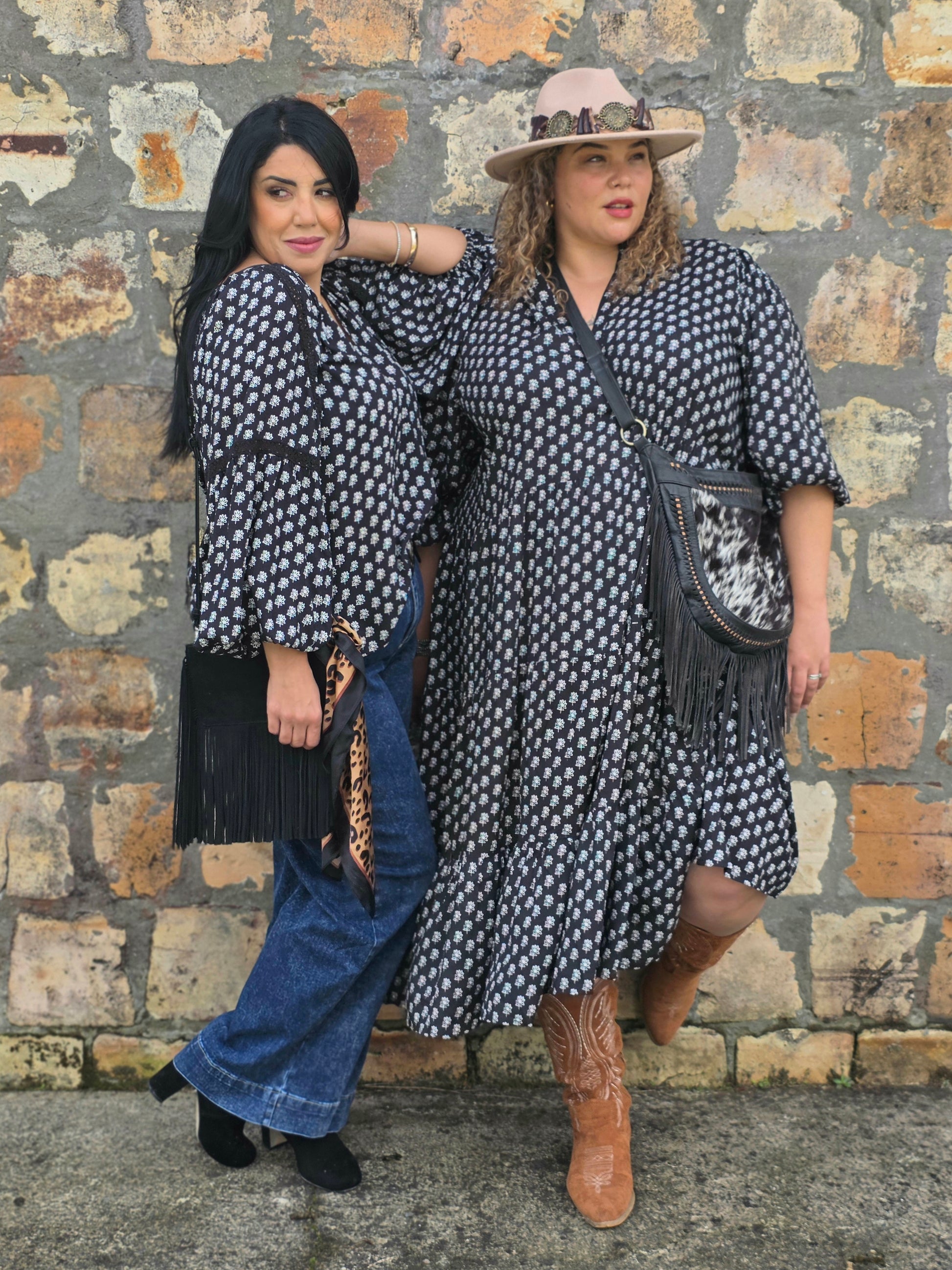 Halle Dress - Winter Floral - Isla-Maree