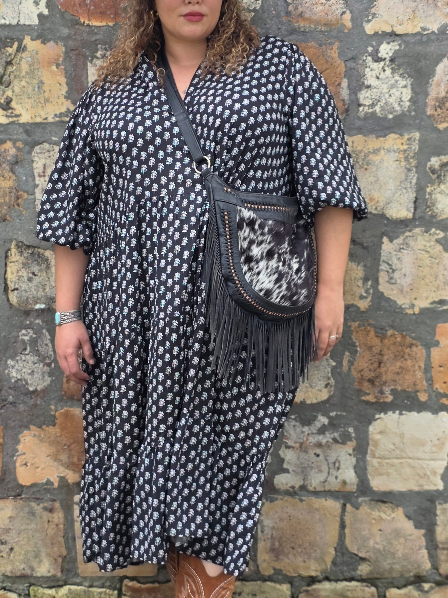 Halle Dress - Winter Floral - Isla-Maree