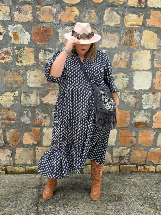 Halle Dress - Winter Floral