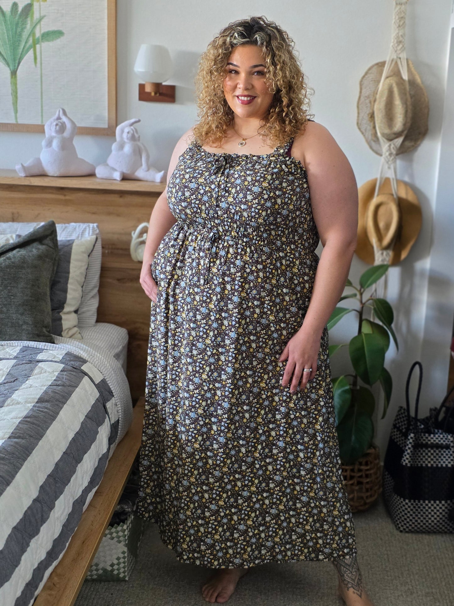 Trinity Dress - Chocolate Meadow