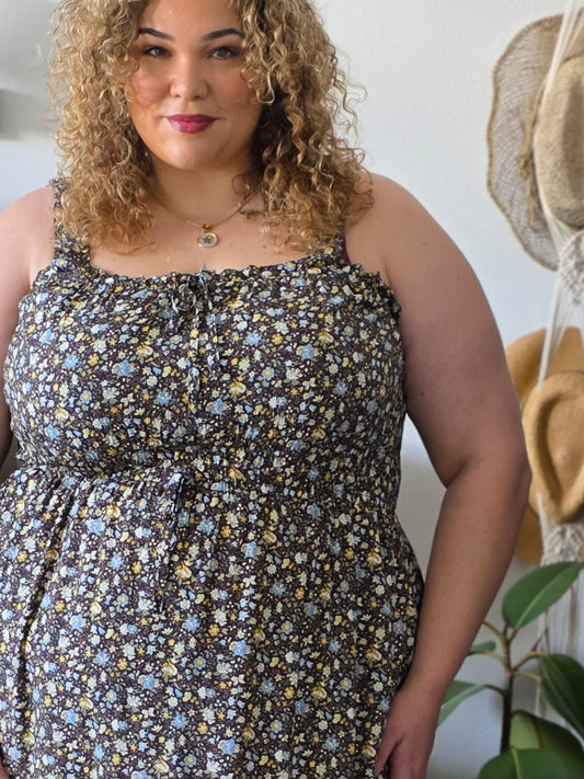 Trinity Dress - Chocolate Meadow