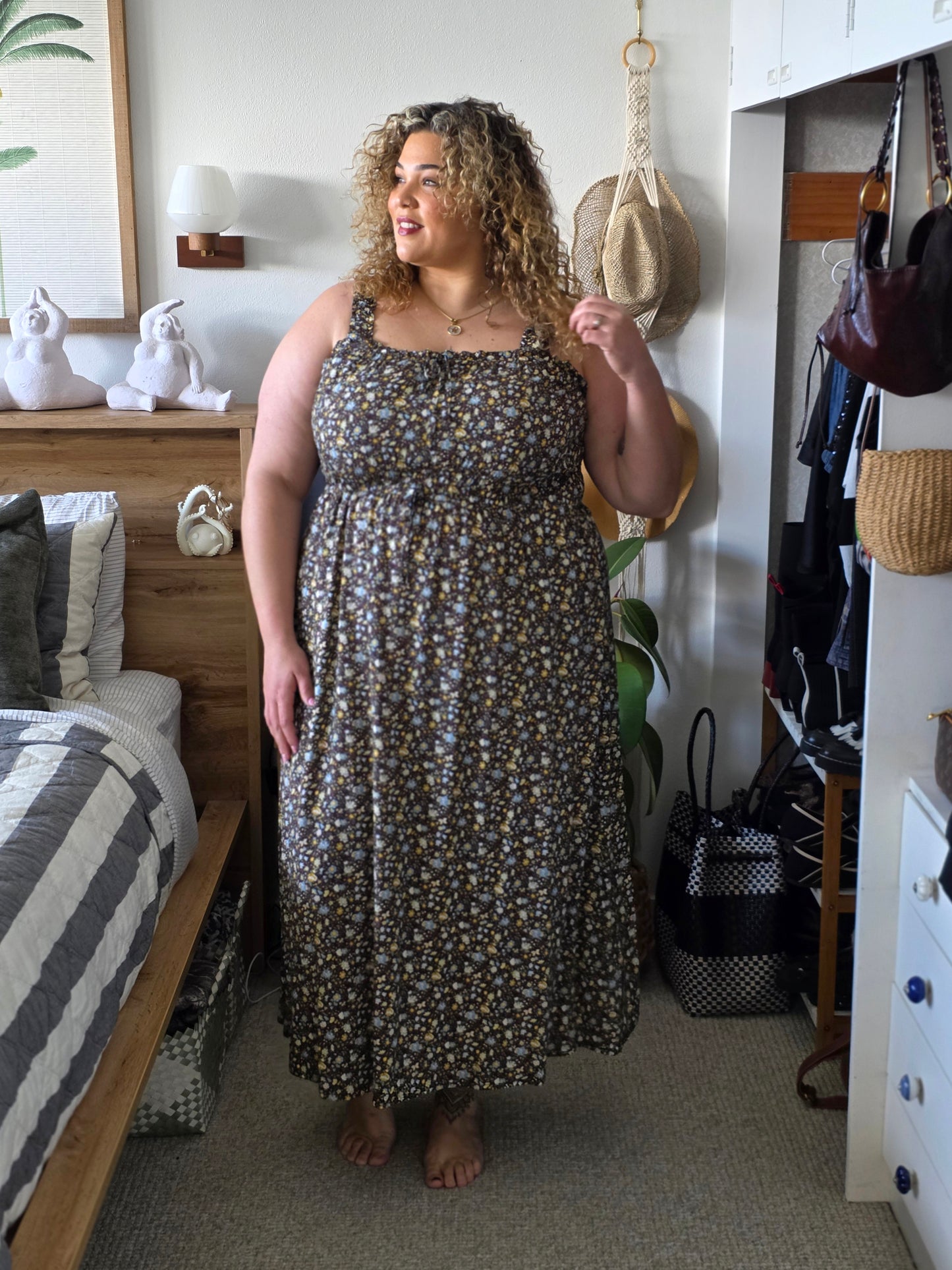 Trinity Dress - Chocolate Meadow