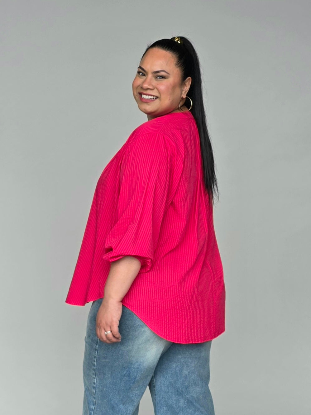 Artist Shirt - Raspberry
