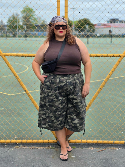 LDP Bermuda Shorts - Camo - Isla-Maree