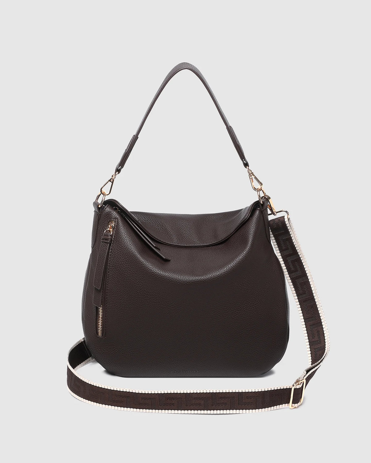 Louenhide Nadia Shoulder Bag - Chocolate - Isla-Maree