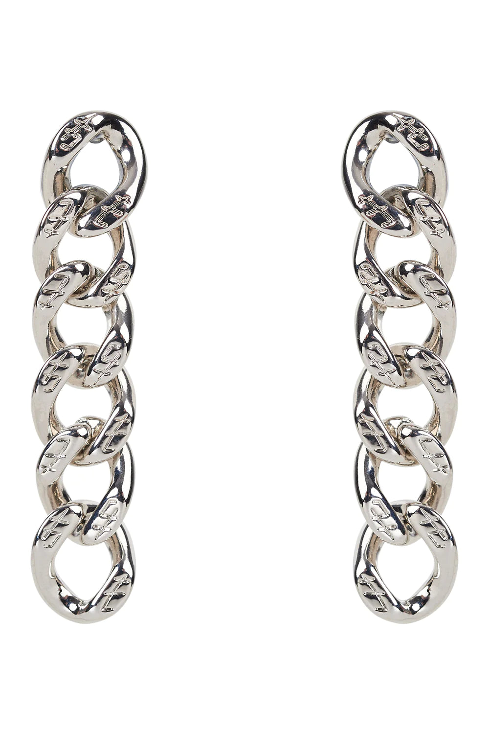 eb&ive Meta Earring - Silver Link