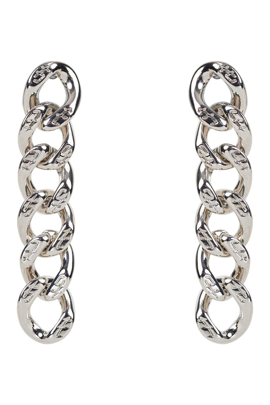 eb&ive Meta Earring - Silver Link