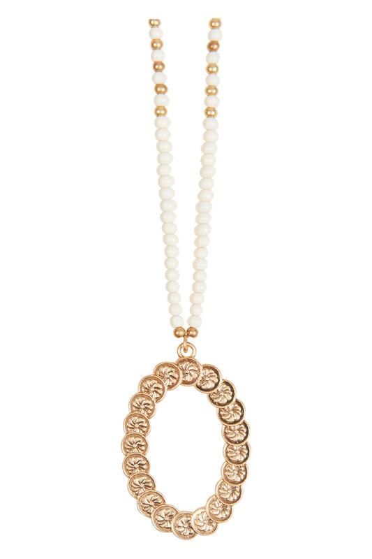 Mizu Necklace - Oval Dome