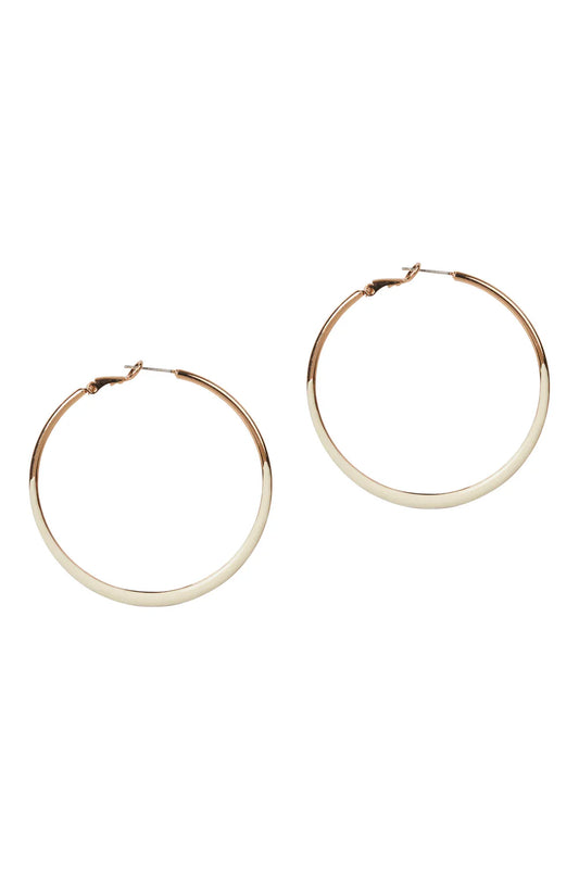 eb&ive Masa Hoop Earring - Ecru