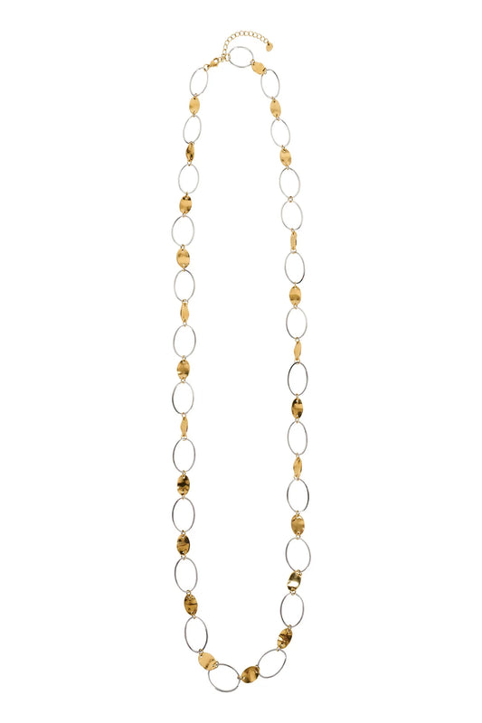 Francia Opera Necklace -Link Mix