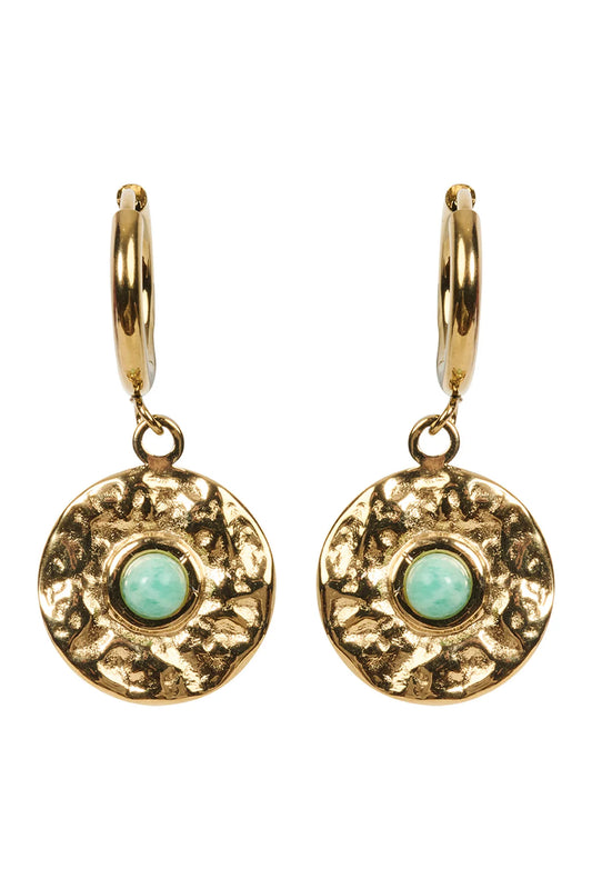 Heritage Earring - Aqua Eye